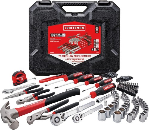 Craftsman 102 piece tool - craftsman, 102-piece